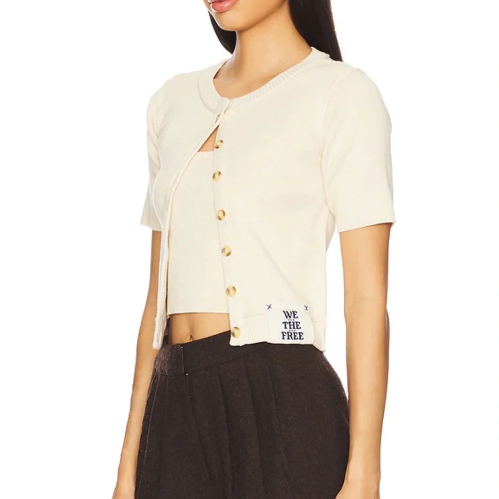 Free People x We The Free My Twosie Set in Ecru